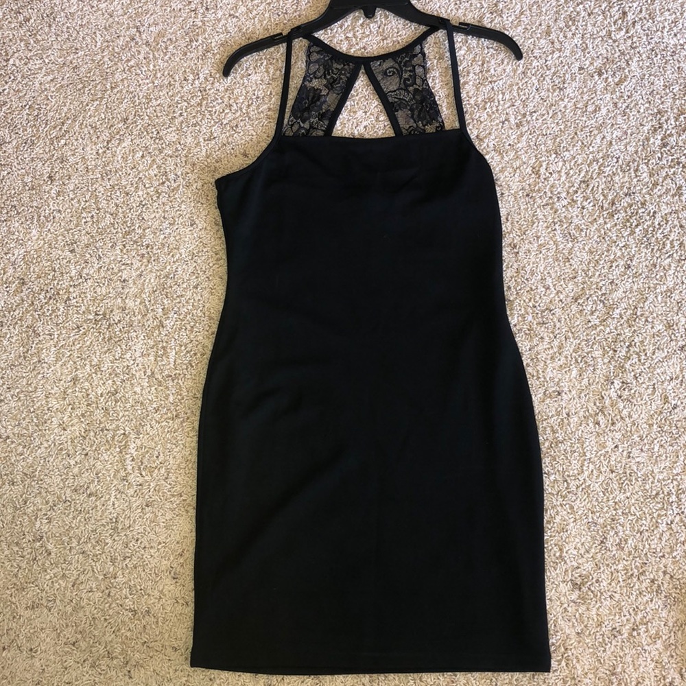 Lulus black bodycon dress
